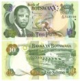 BOTSWANA 10 Pula 2007 (D/100) UNC	    
