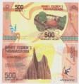 Madagaskar 500 Ariary 2017 Hybrid substrate UNC	